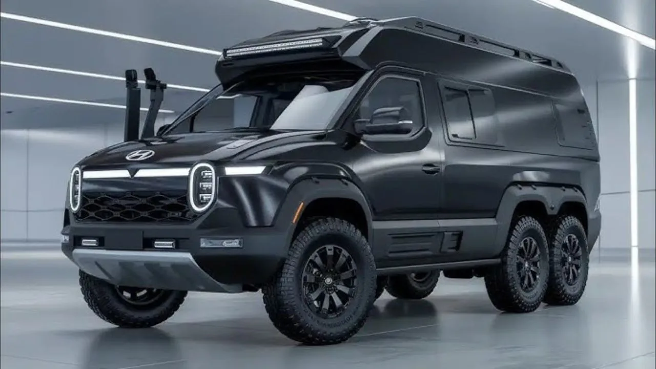 Hyundai 6X6 Camper Van 2026
